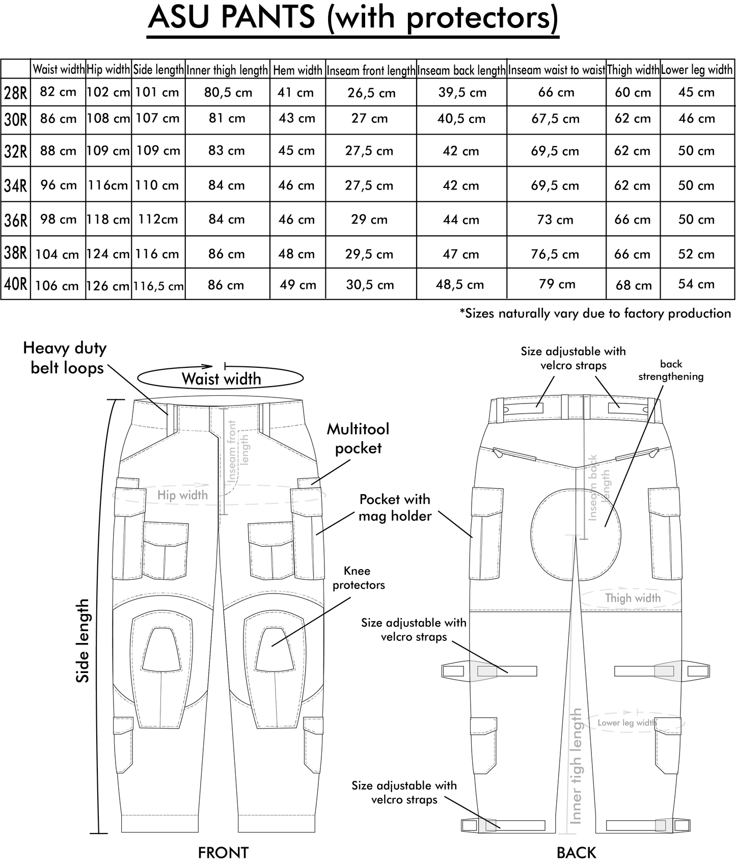 ASU Combat Pants