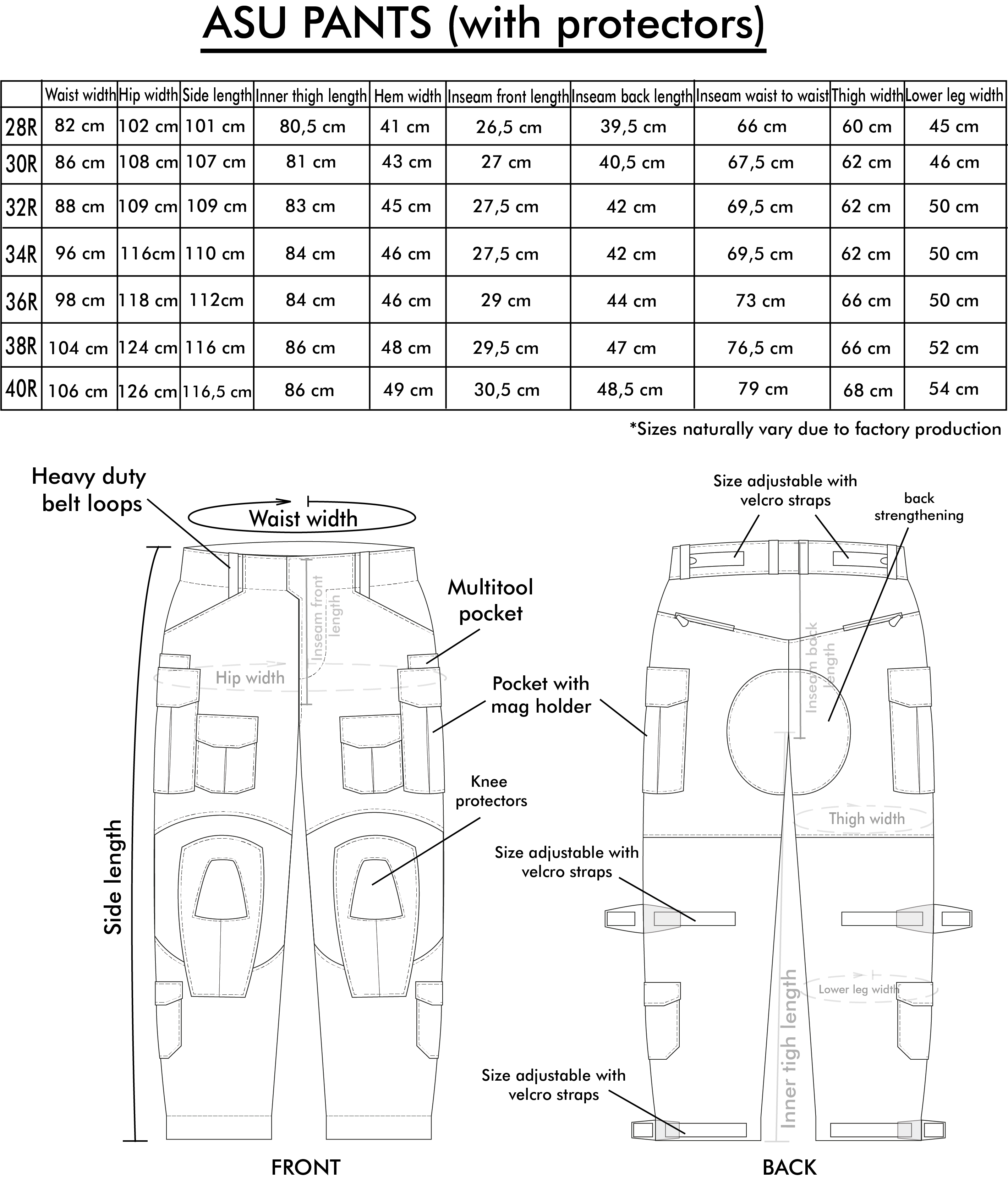 ASU Combat Pants