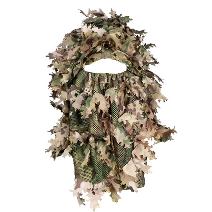 Combinaison Ghillie 3D modulaire – Capuche