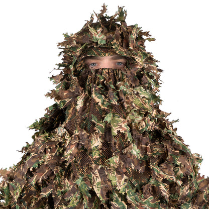 Combinaison Ghillie 3D modulaire – Capuche