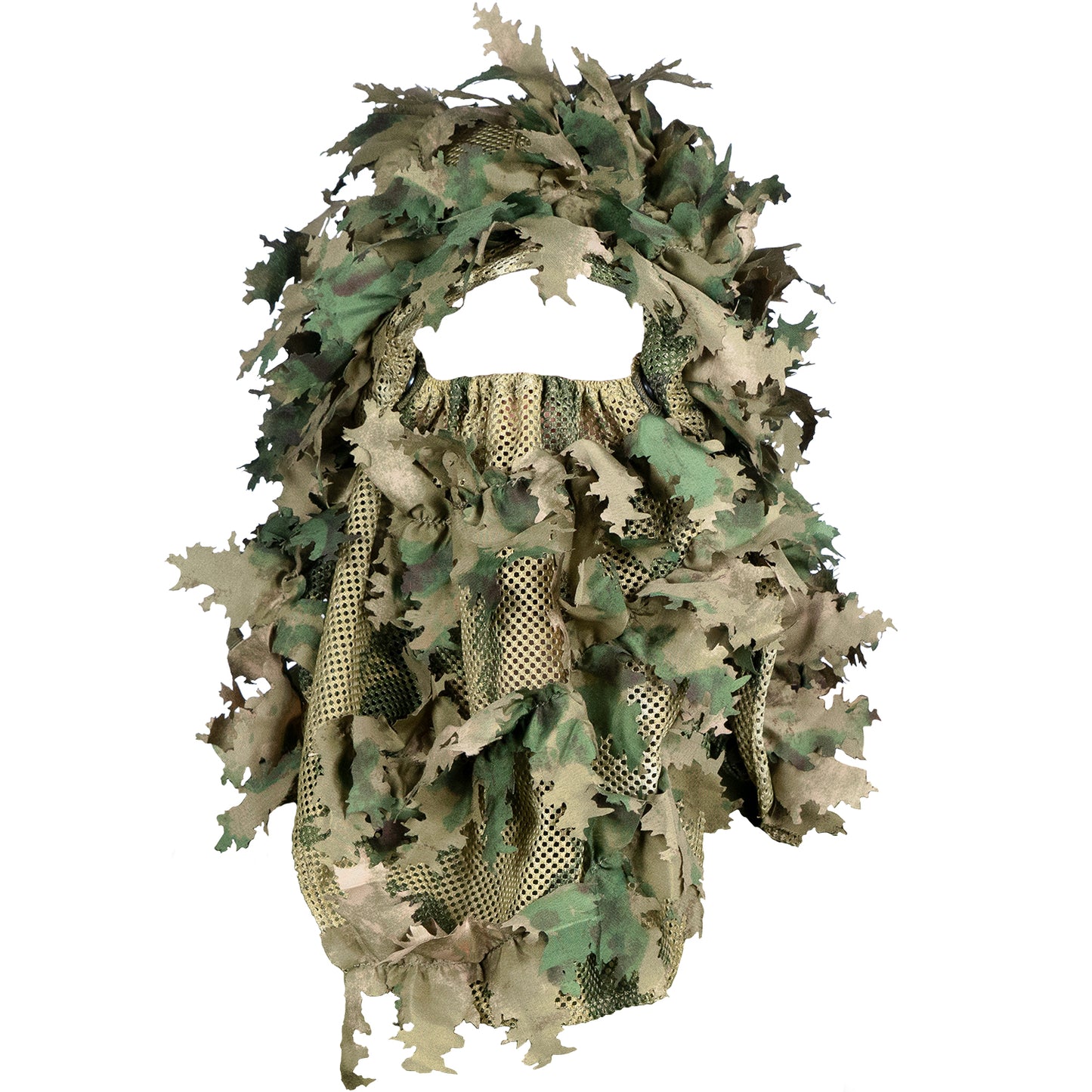 Combinaison Ghillie 3D modulaire – Capuche