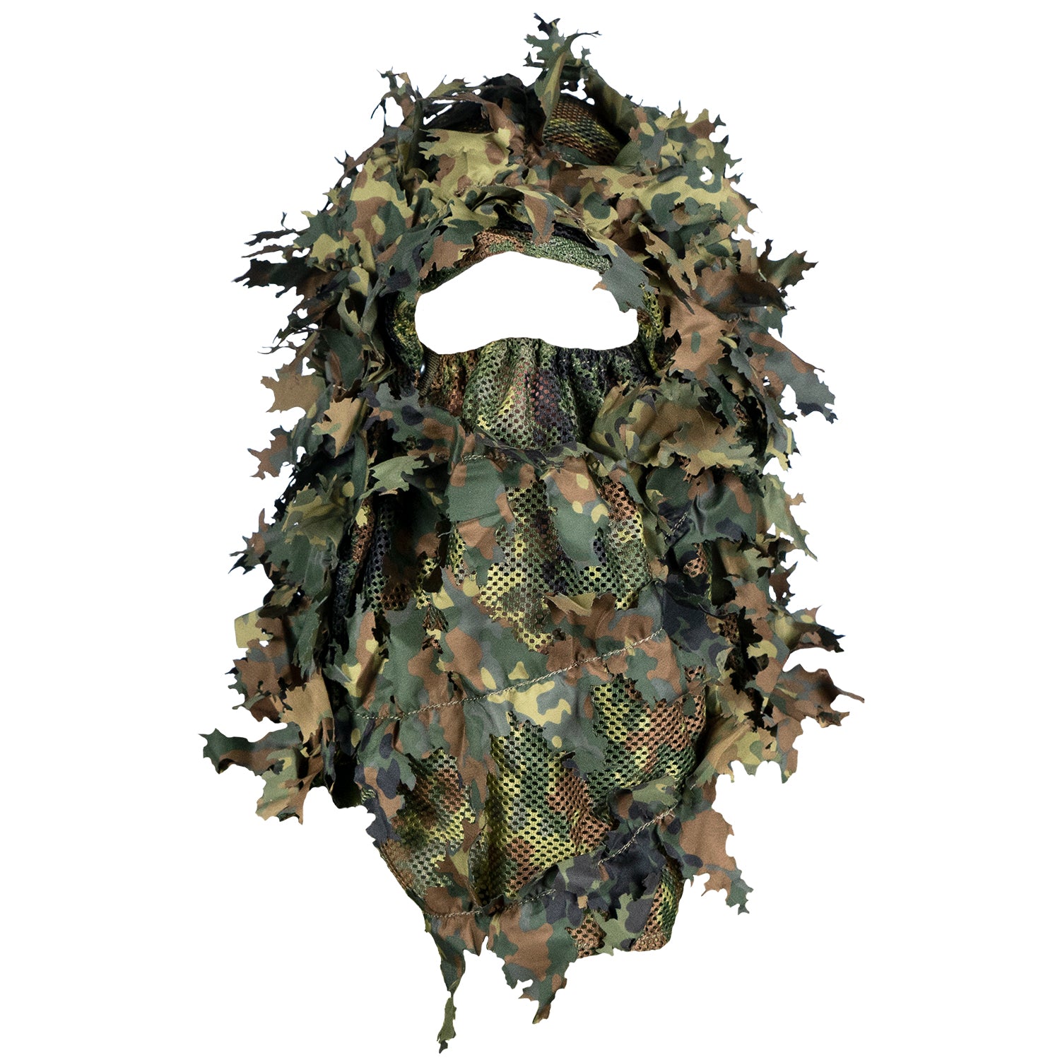 Combinaison Ghillie 3D modulaire – Capuche