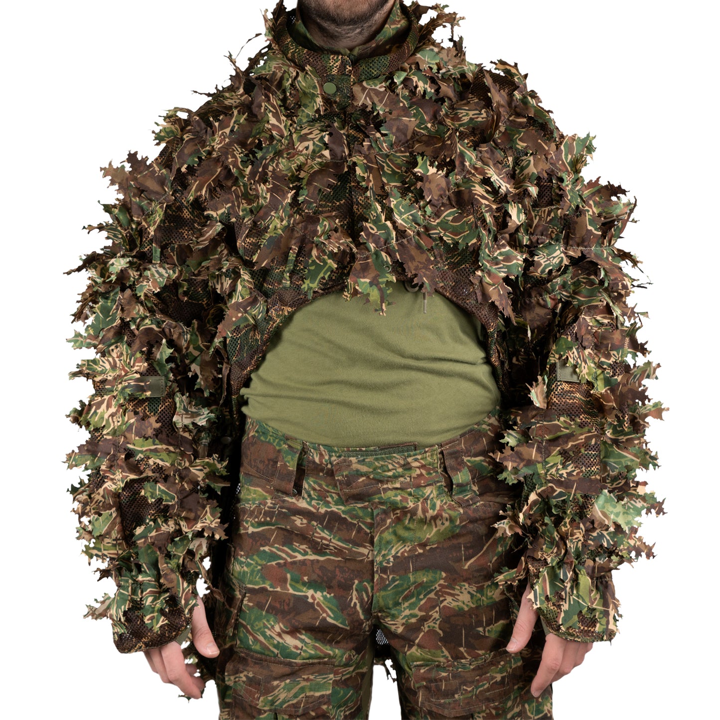 Combinaison Ghillie modulaire 3D – Veste