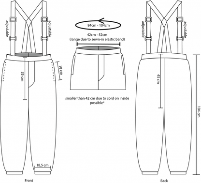 Combinaison Ghillie 3D – Pantalon